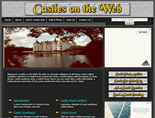 Tablet Screenshot of castlesontheweb.com